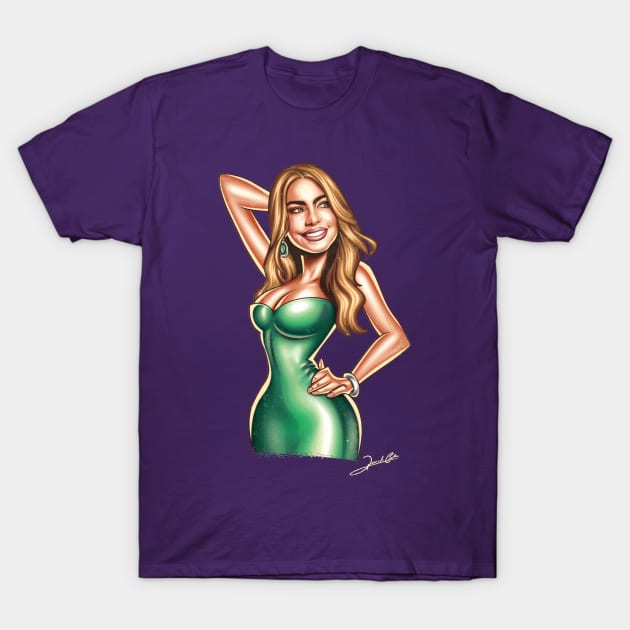 Sofia Vergara T-Shirt by renatodsc